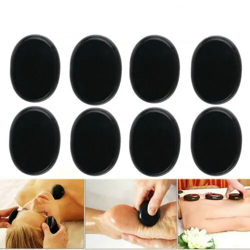 16 Pcs Portable Hot Basalt Massage Stones Kit SPA Massager