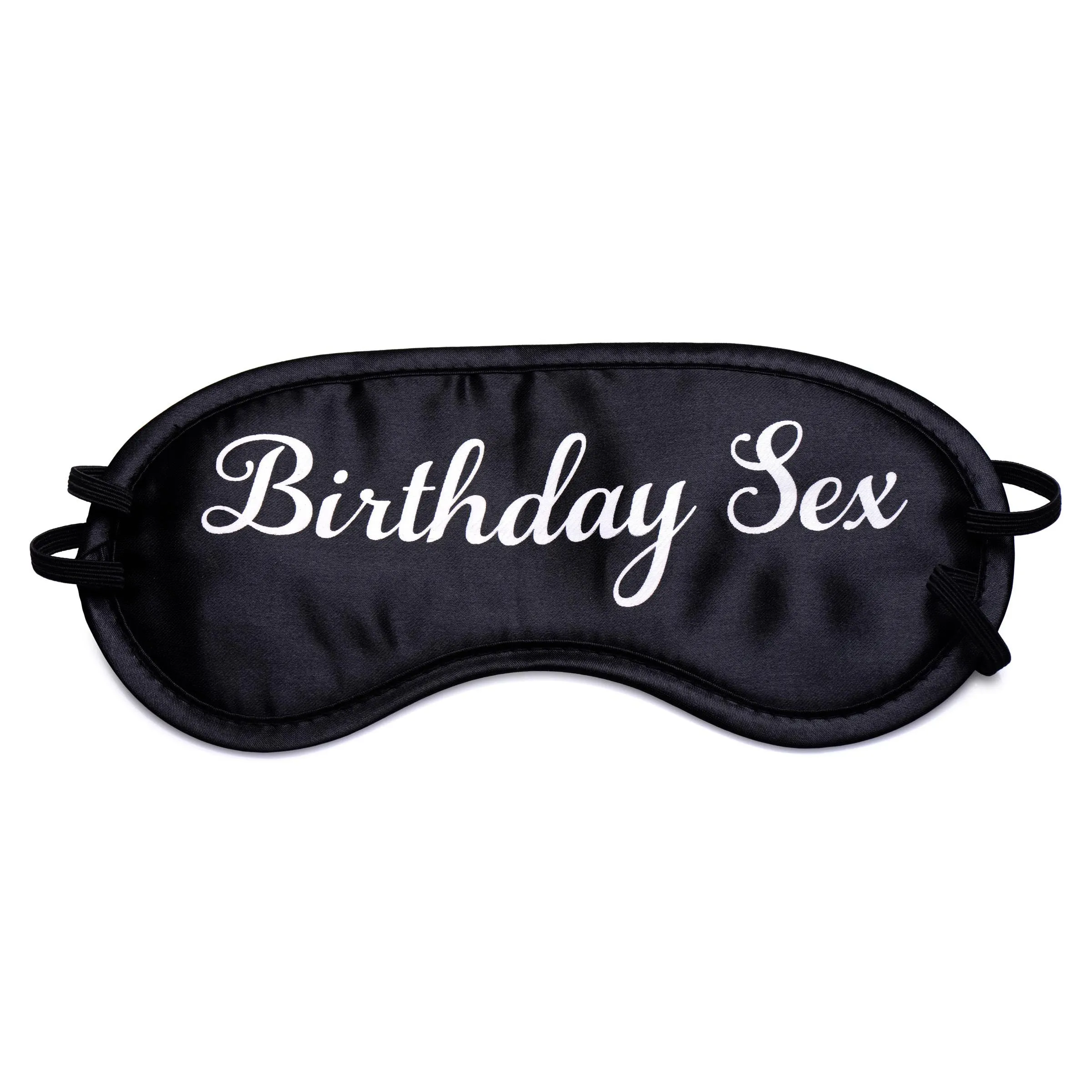 Enhanced Birthday Sex Kit: Cock Ring, Plug, Clitoral Stimulator, Bullet Vibrator, and Blindfold