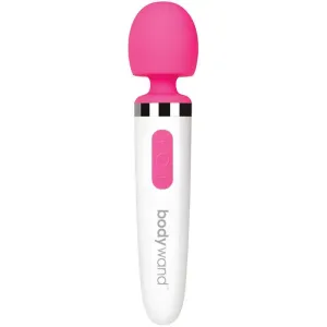 6-inch Pink Rechargeable Mini Waterproof Silicone Vibrating Wand