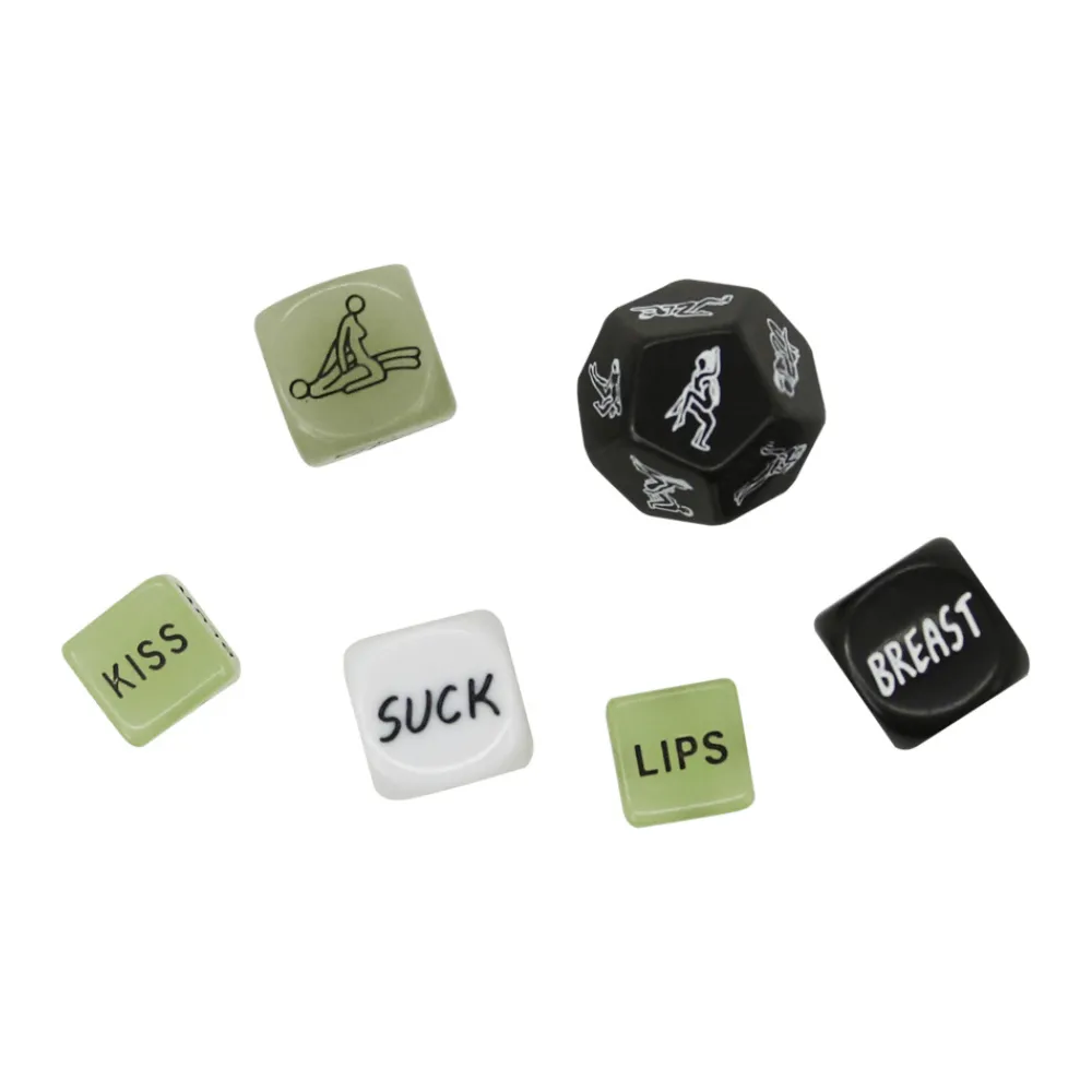 6 Piece Erotic Sex Dice Set