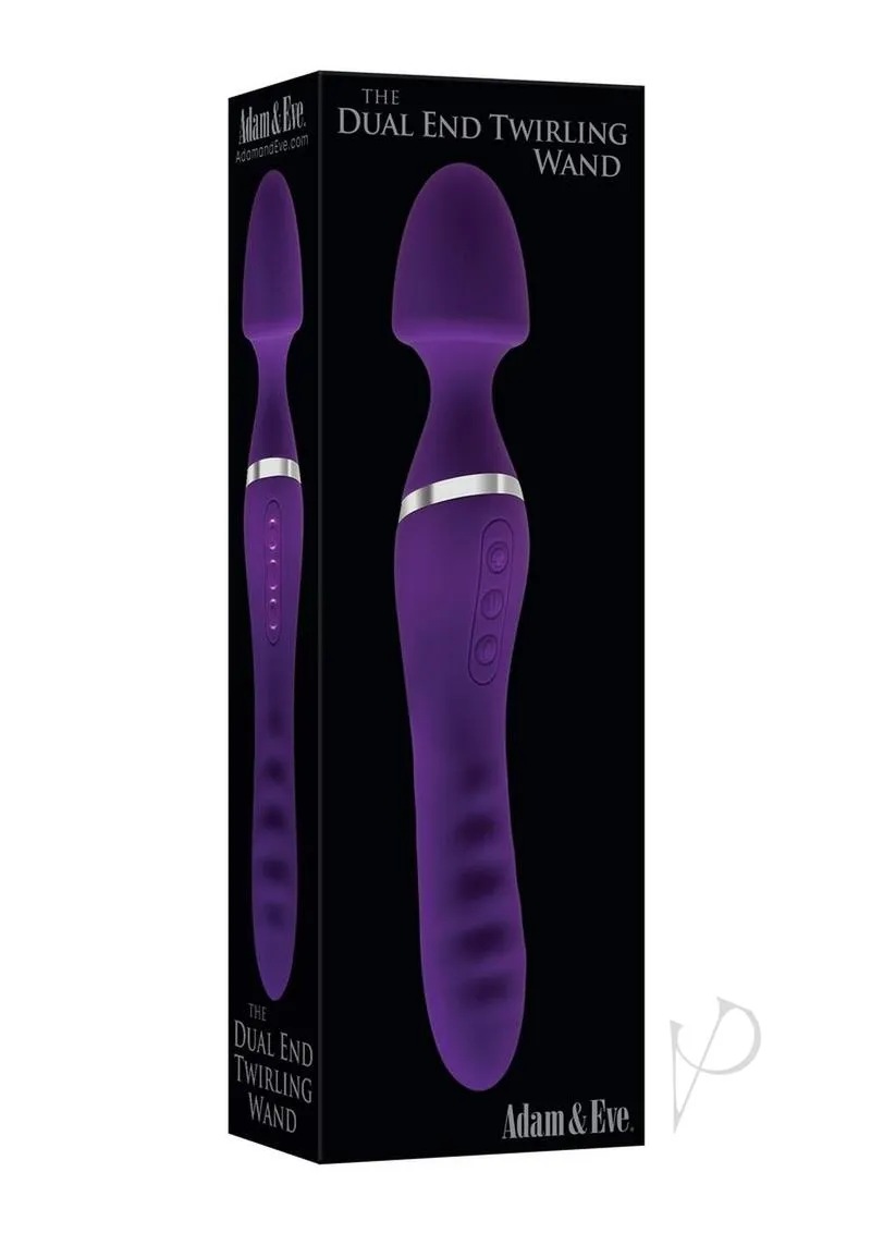 Aande Dual End Twirling Wand Purple