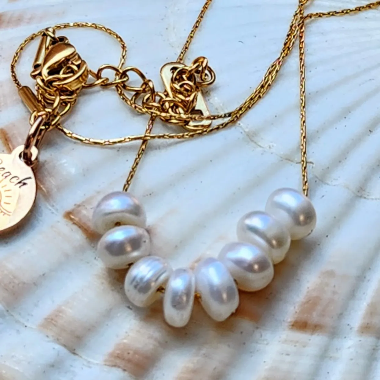 AKOYA PEARLS - WATERPROOF PEARL 18K NECKLACE