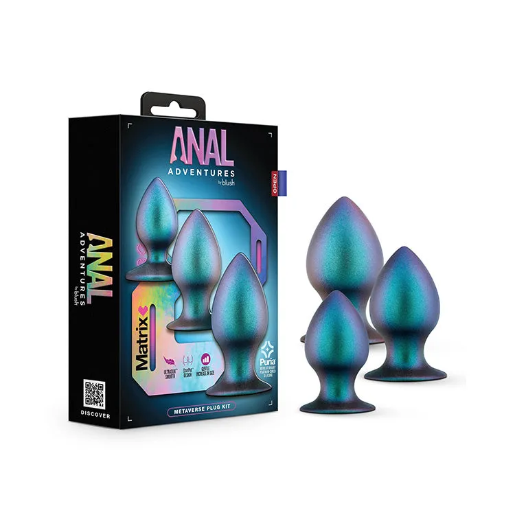 Anal Adventures Matrix Metaverse Plug Kit