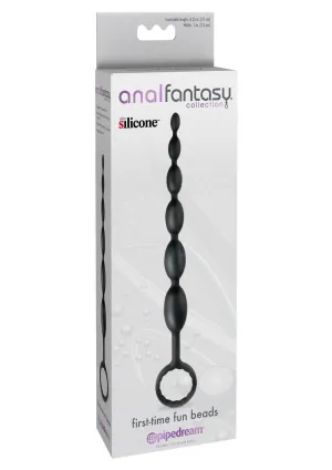 Anal Fantasy Collection Silicone First Time Fun Beads