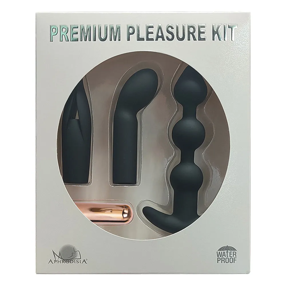 Aphrodisia Premium Rechargeable Vibrating Pleasure Kit