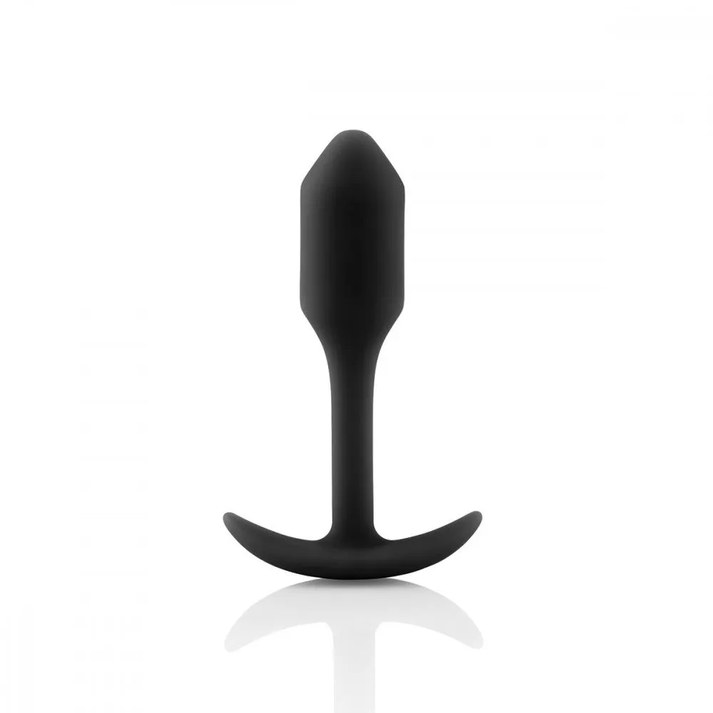 b-Vibe Snug Plug 1 Weighted Silicone Anal Plug