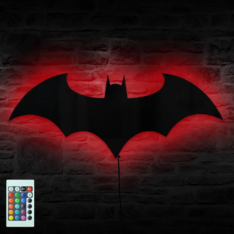 BATMAN Remote Controlled LED Wall Light/Mirror