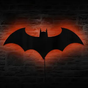 BATMAN Remote Controlled LED Wall Light/Mirror