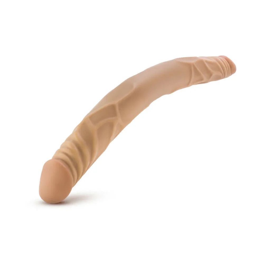 Blush B Yours 14 in. Double Dildo Tan