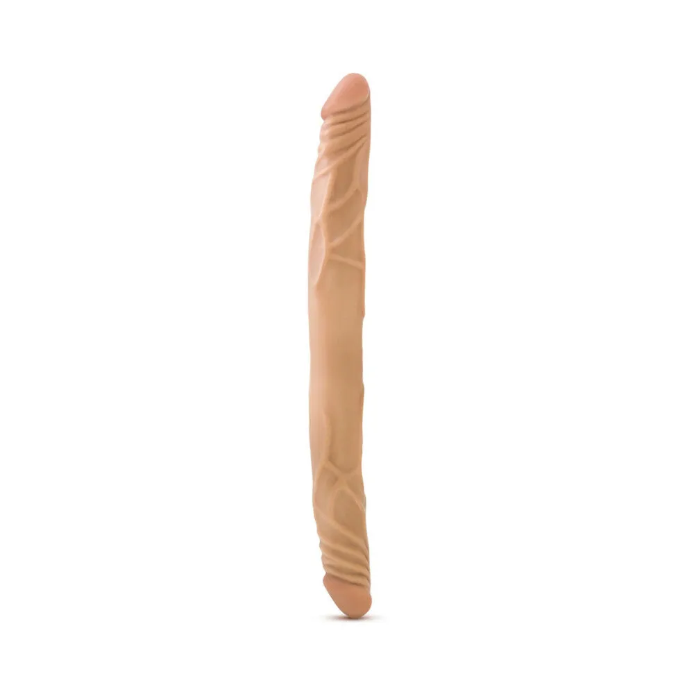 Blush B Yours 14 in. Double Dildo Tan