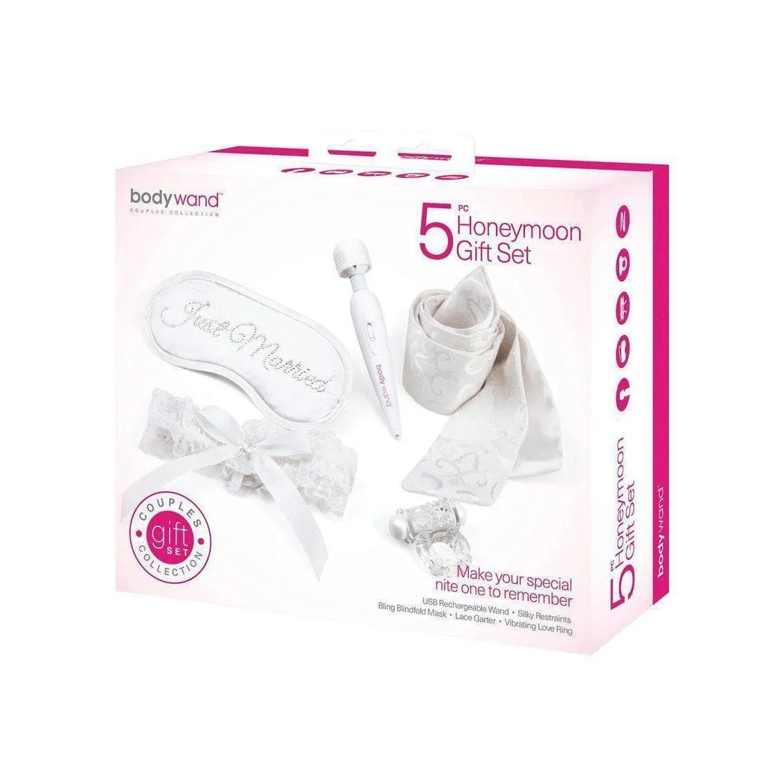 Bodywand Couples Collection 5 Piece Honeymoon Set