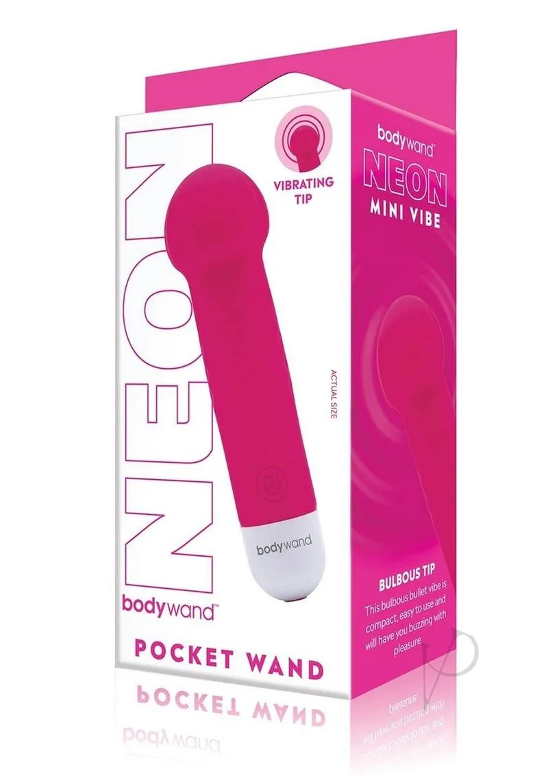 Bodywand Mini Pocket Wand Neon Pnk