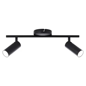 Brilliant 2 Light 9W Soeren LED Spot Light - Black Velvet | G83013/06