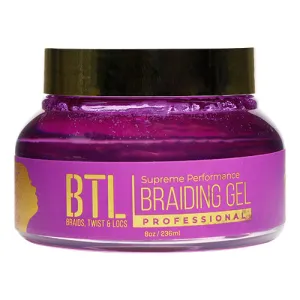 BTL Braiding Gel Supreme Performance 8oz (BTLG02)