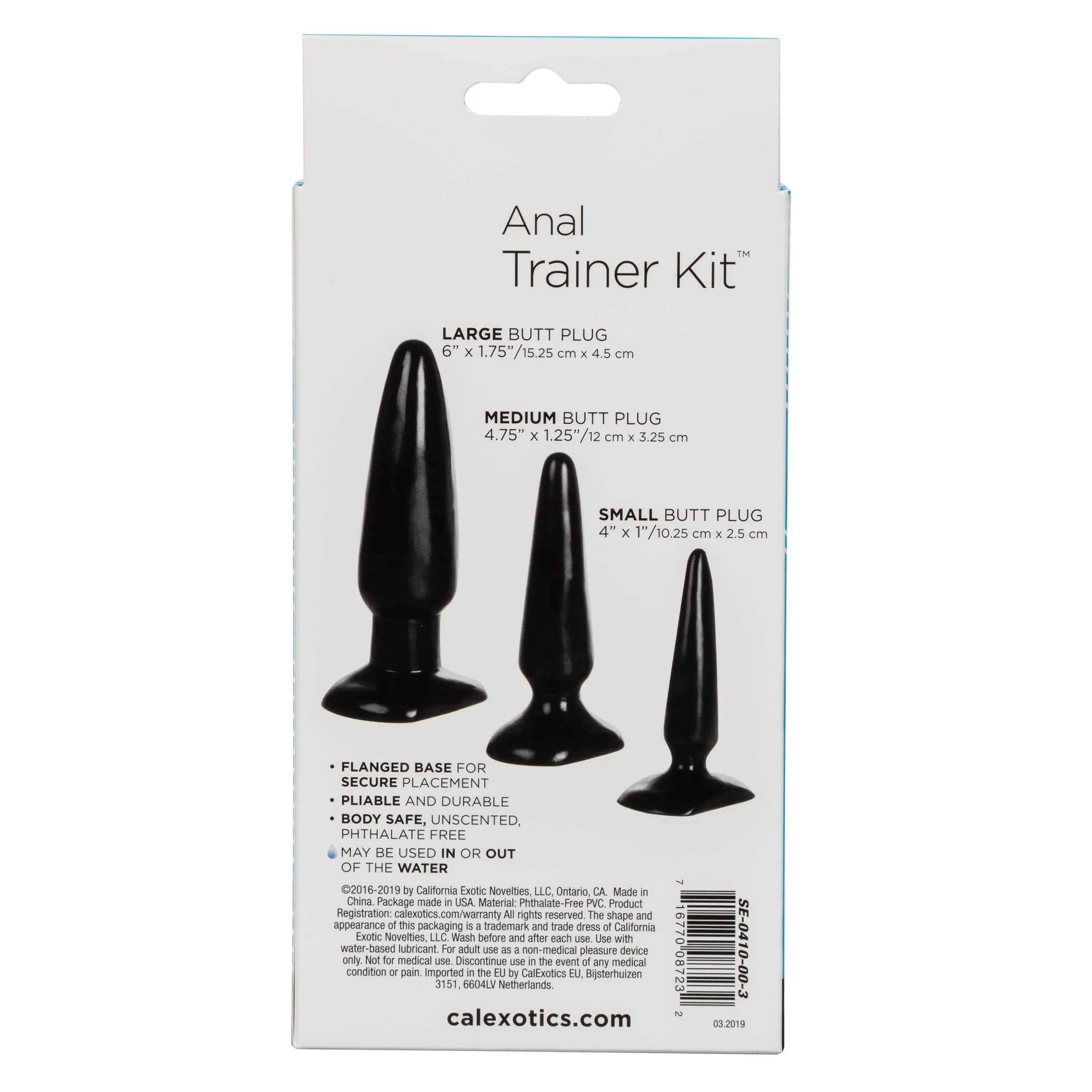 California Anal Trainer Kit