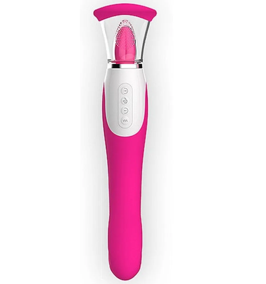 Clit Pump Sucking & Licking Vibrator, 3-in-1 G-Spot Vibrator