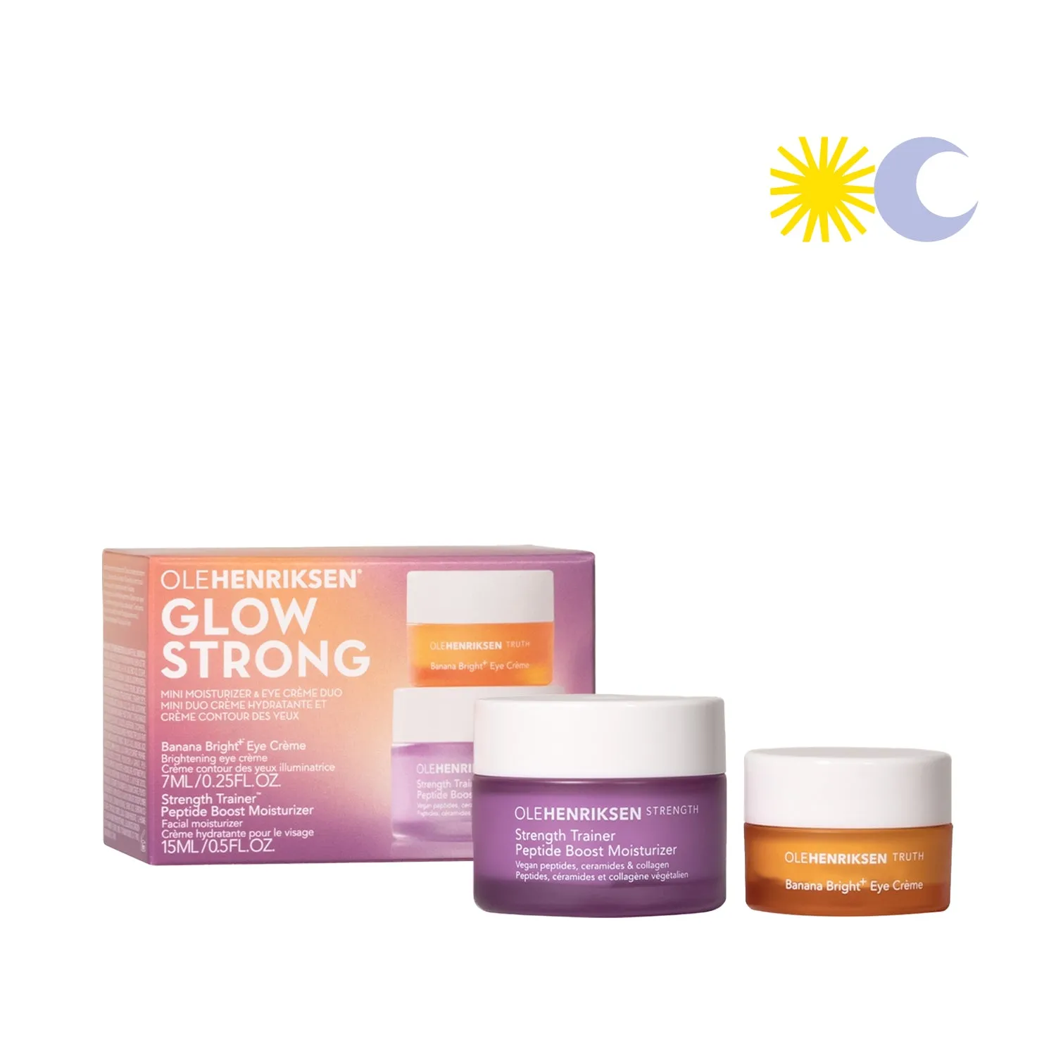 Glow Strong Mini Moisturizer   Eye Cream Duo