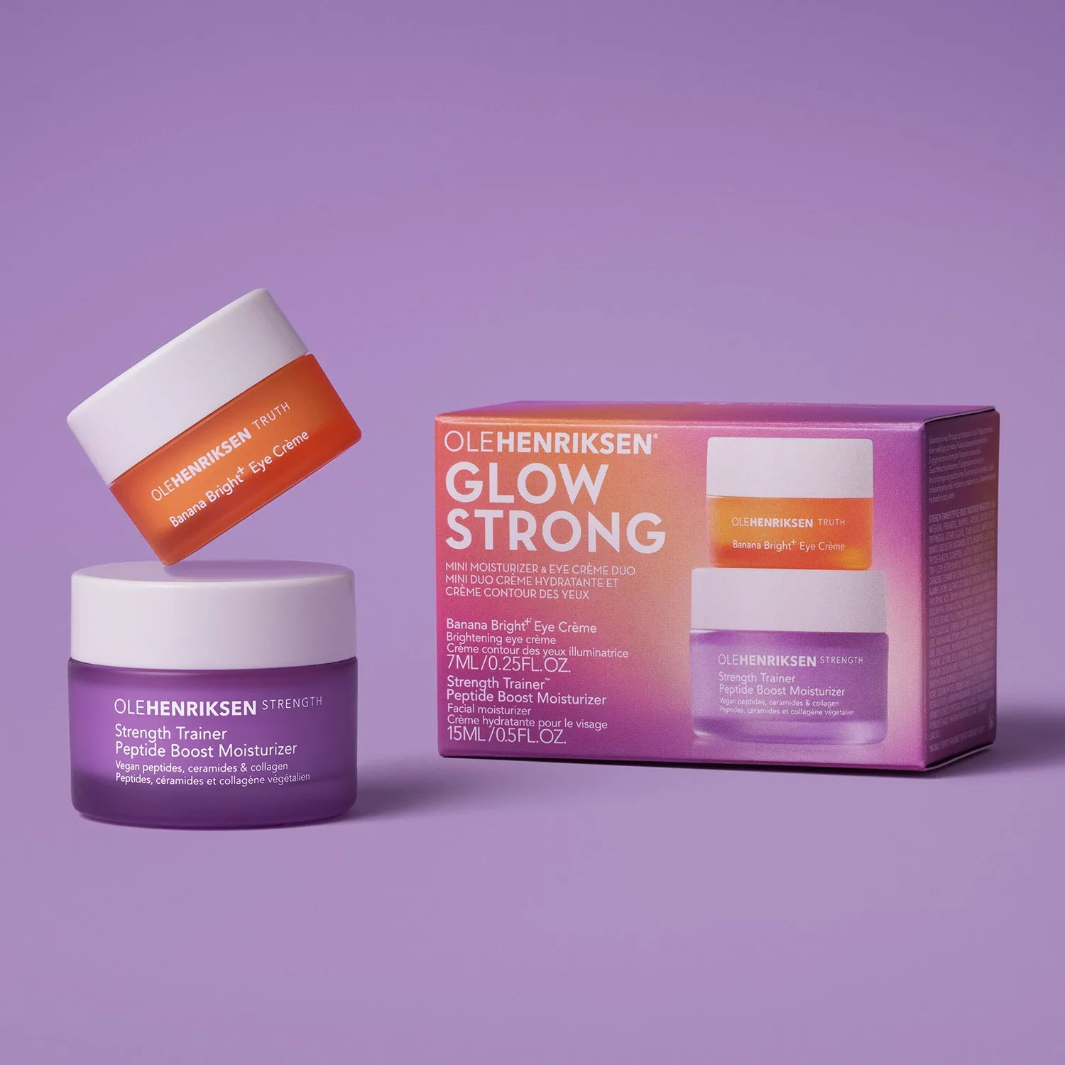 Glow Strong Mini Moisturizer   Eye Cream Duo