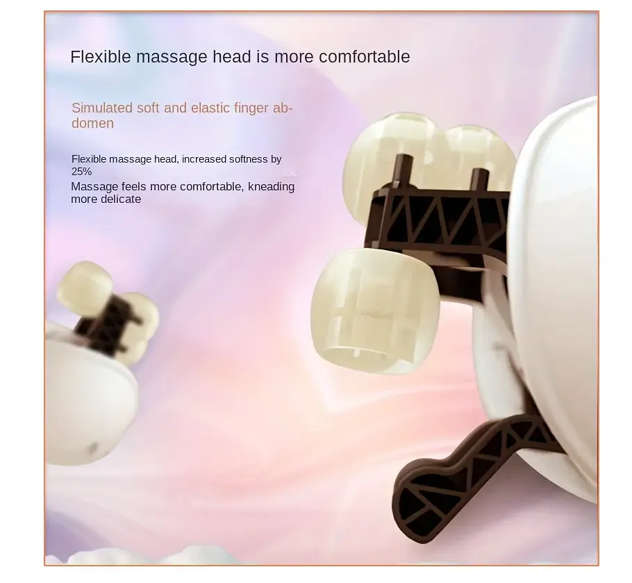 Heated Deep Kneading  Rechargeable Massage Cushion