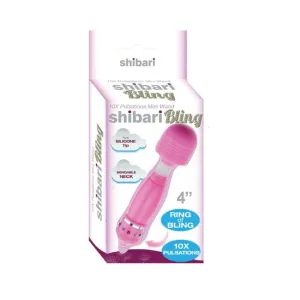 Hello Sexy Bling Mini Wand Rechargeable 10x Pink