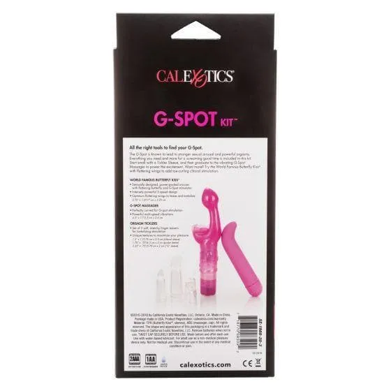 Her G Spot Multi Speed Vibrator Kit with Butterfly Kiss Stimulator