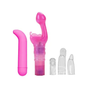 Her G Spot Multi Speed Vibrator Kit with Butterfly Kiss Stimulator