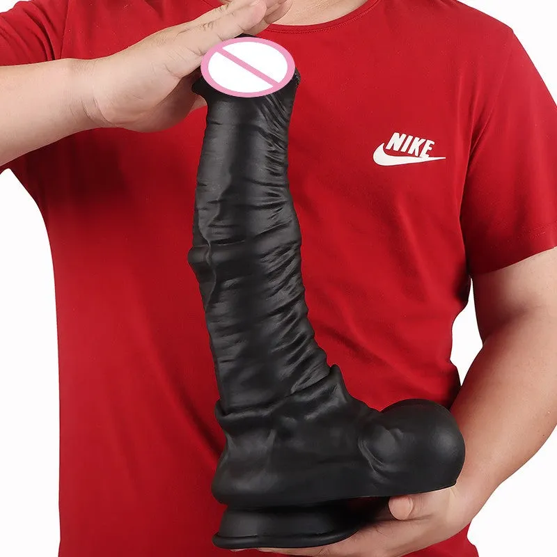 Huge Horse Dildo Anal Butt Plug Prostate Massager - Lifelike Monsterdildo Big Suction Cup Sex Toy