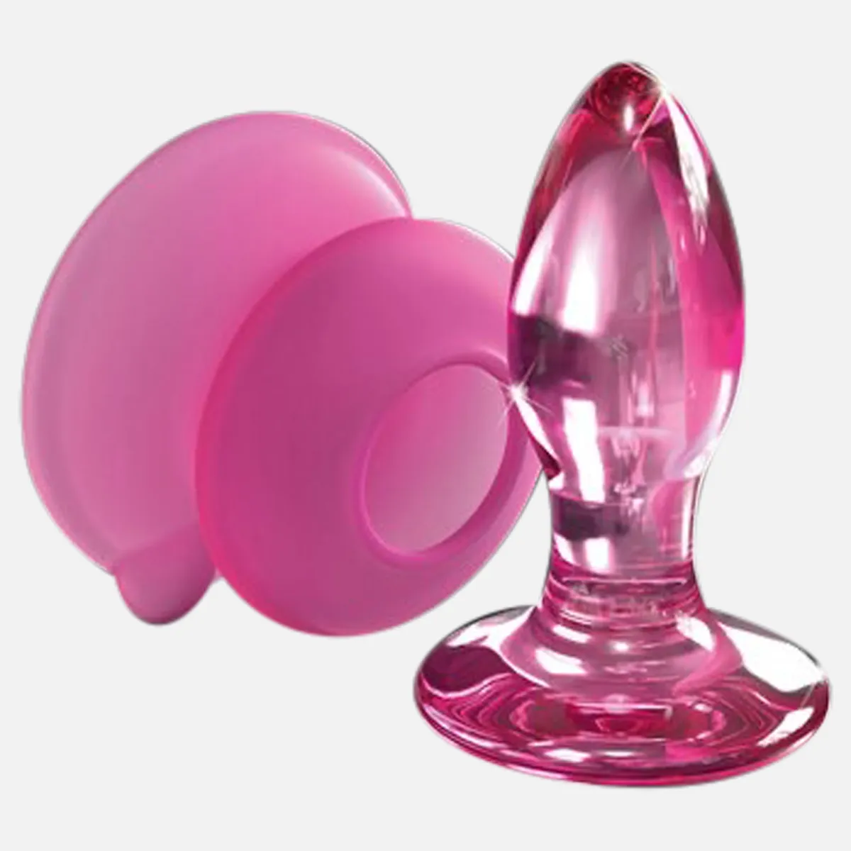 Icicles Non Vibrating Anal Plug Suction Base no. 90