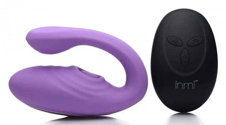 Inmi 7x Pulse Pro Pulsing Clit Stim Vibe W- Remote