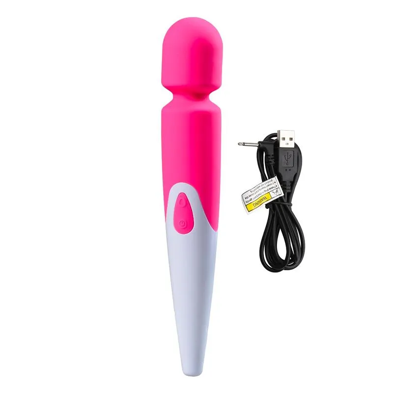 iWand 10-Speed Waterproof Rechargeable Wand Pink