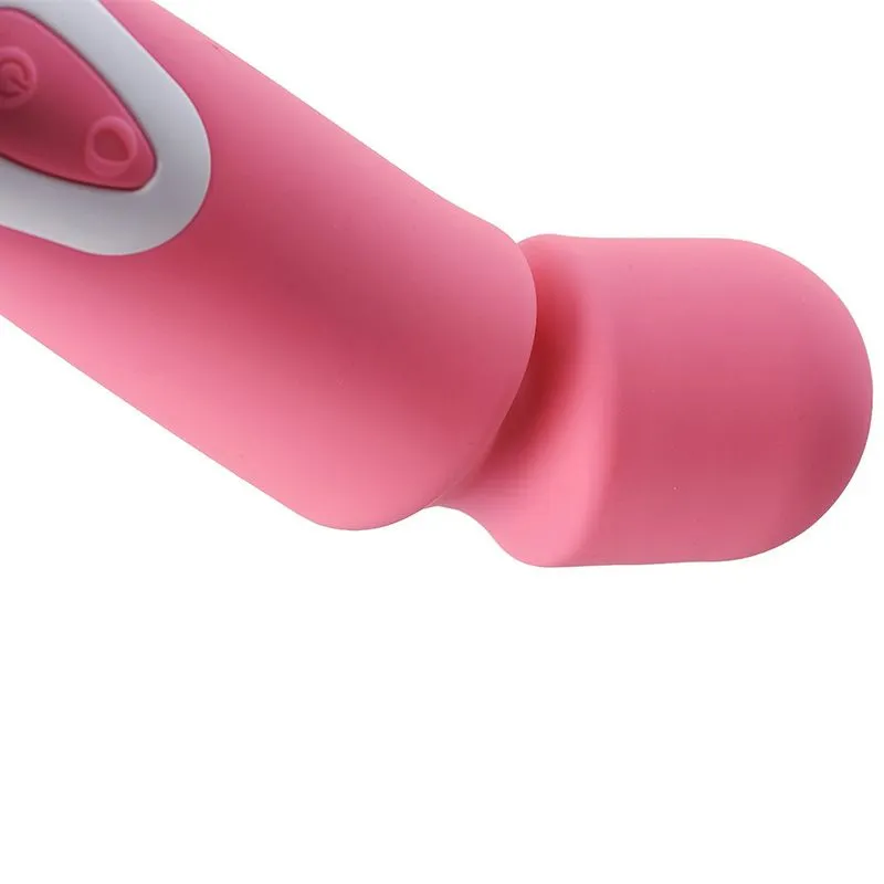 iWand 10-Speed Waterproof Rechargeable Wand Pink