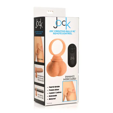 Jock Vibrating Silicone Balls - Large