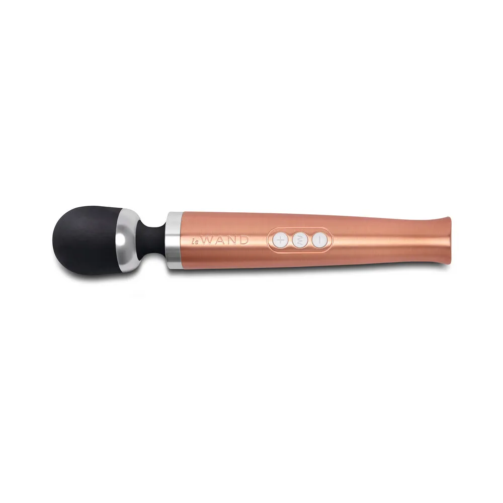 Le Wand Die Cast Rechargeable Massager Rose Gold