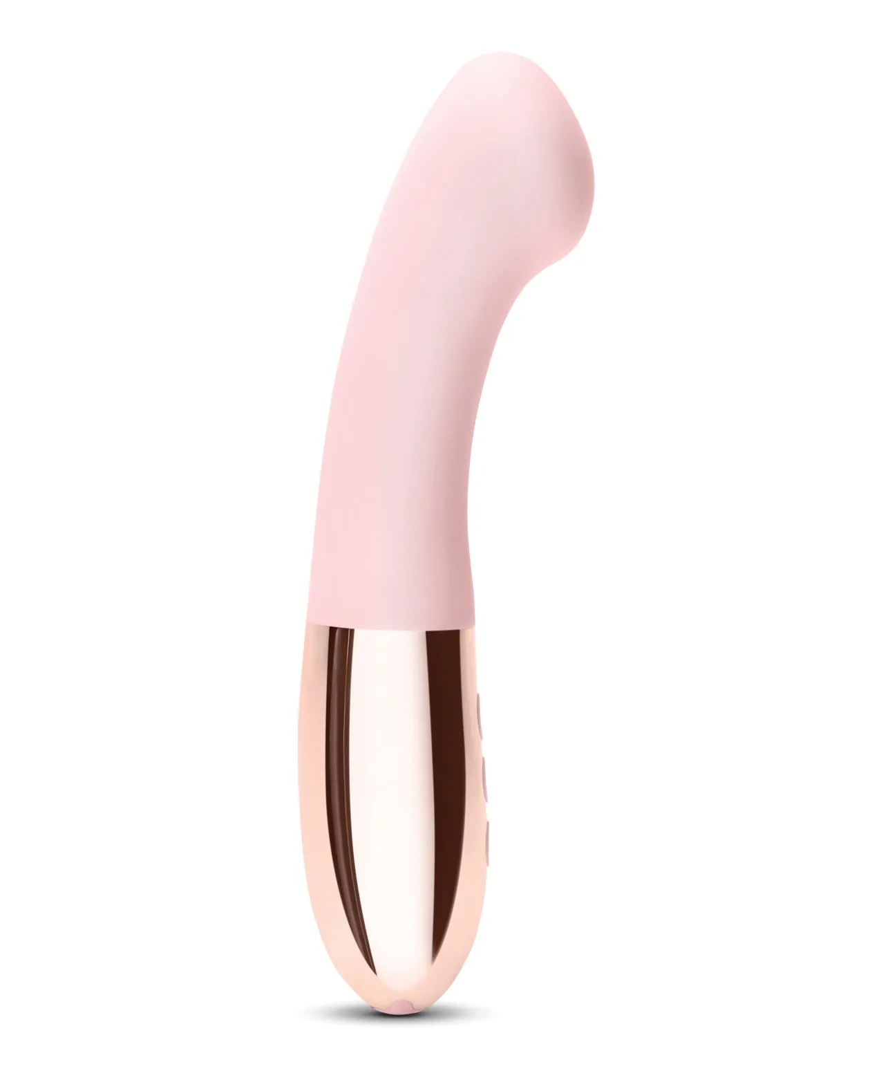 Le Wand GEE Rose Gold Rechargeable G-Spot Vibrator for Targeted Pleasure