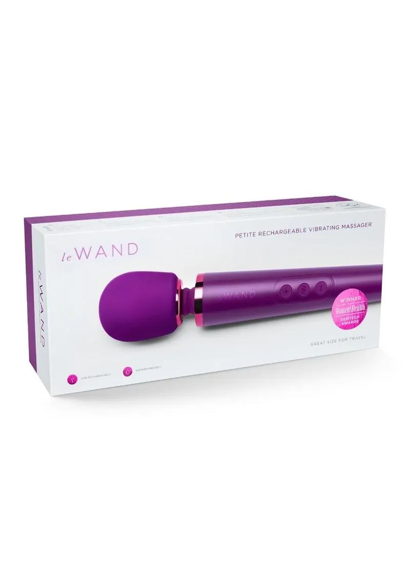 Le Wand Petite Rechargeable Silicone Vibrating Massager