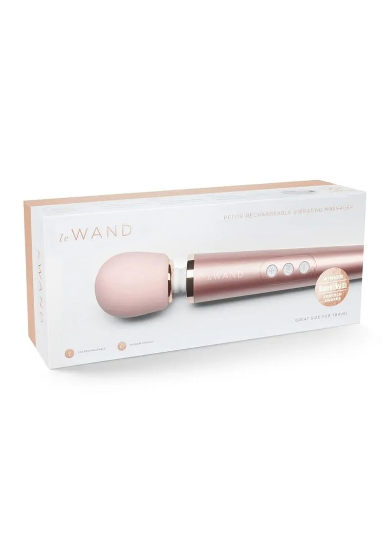 Le Wand Petite Rechargeable Silicone Vibrating Massager