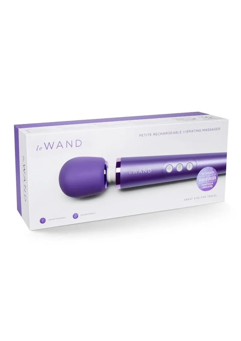 Le Wand Petite Rechargeable Silicone Vibrating Massager