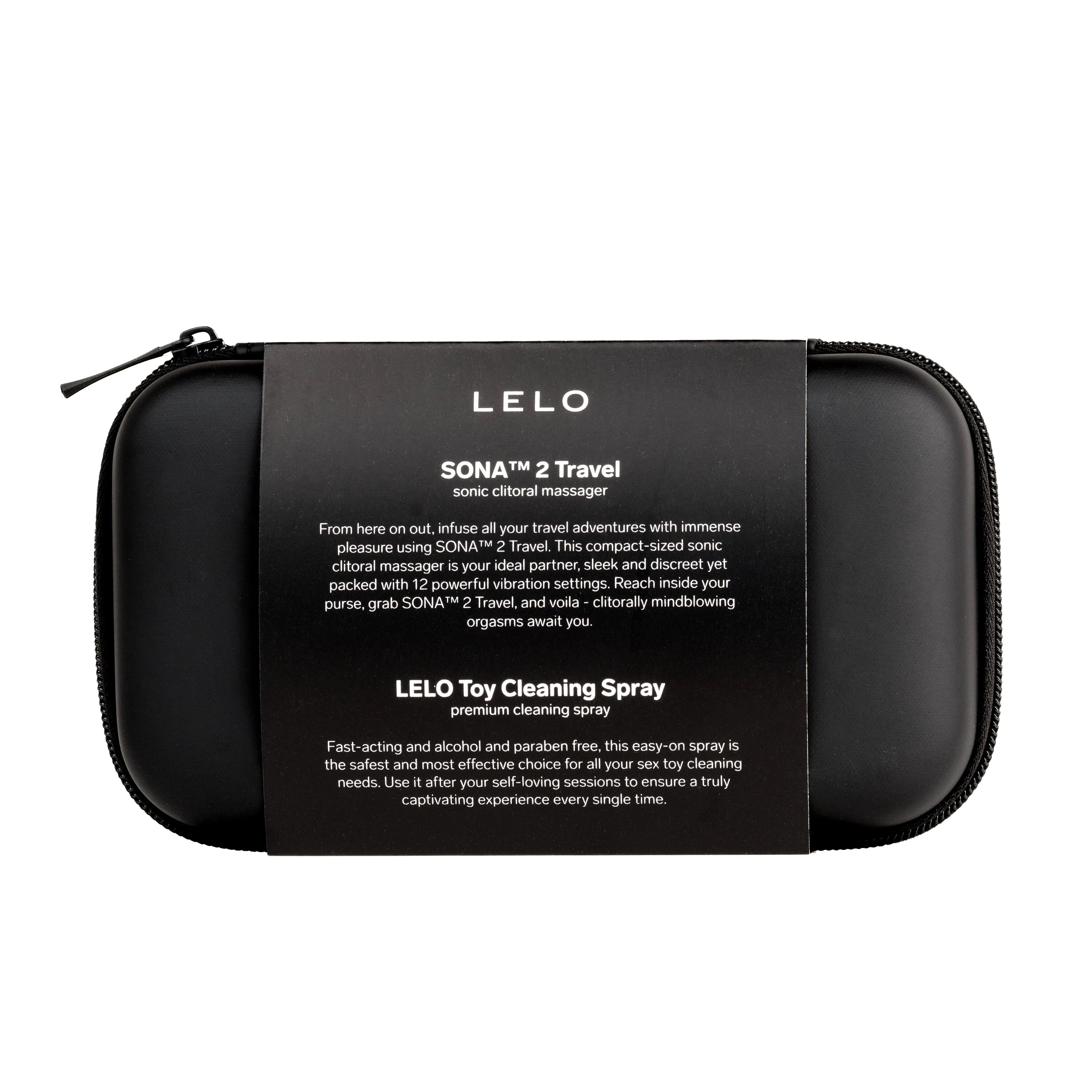 LELO Pleasure Kit - Portable B Sona 2 Clitoral Massager with Performance-Enhancing Serum