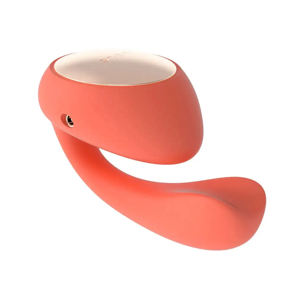 Lelo Silicone Red Rechargeable G-spot Massager with Remote