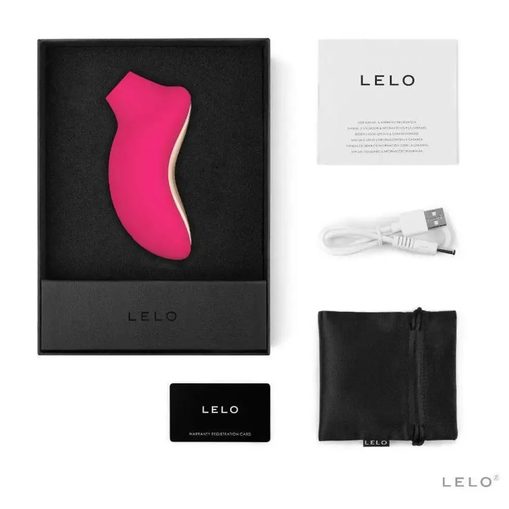 Lelo Sona Silicone Pink Rechargeable Clitoral Massager