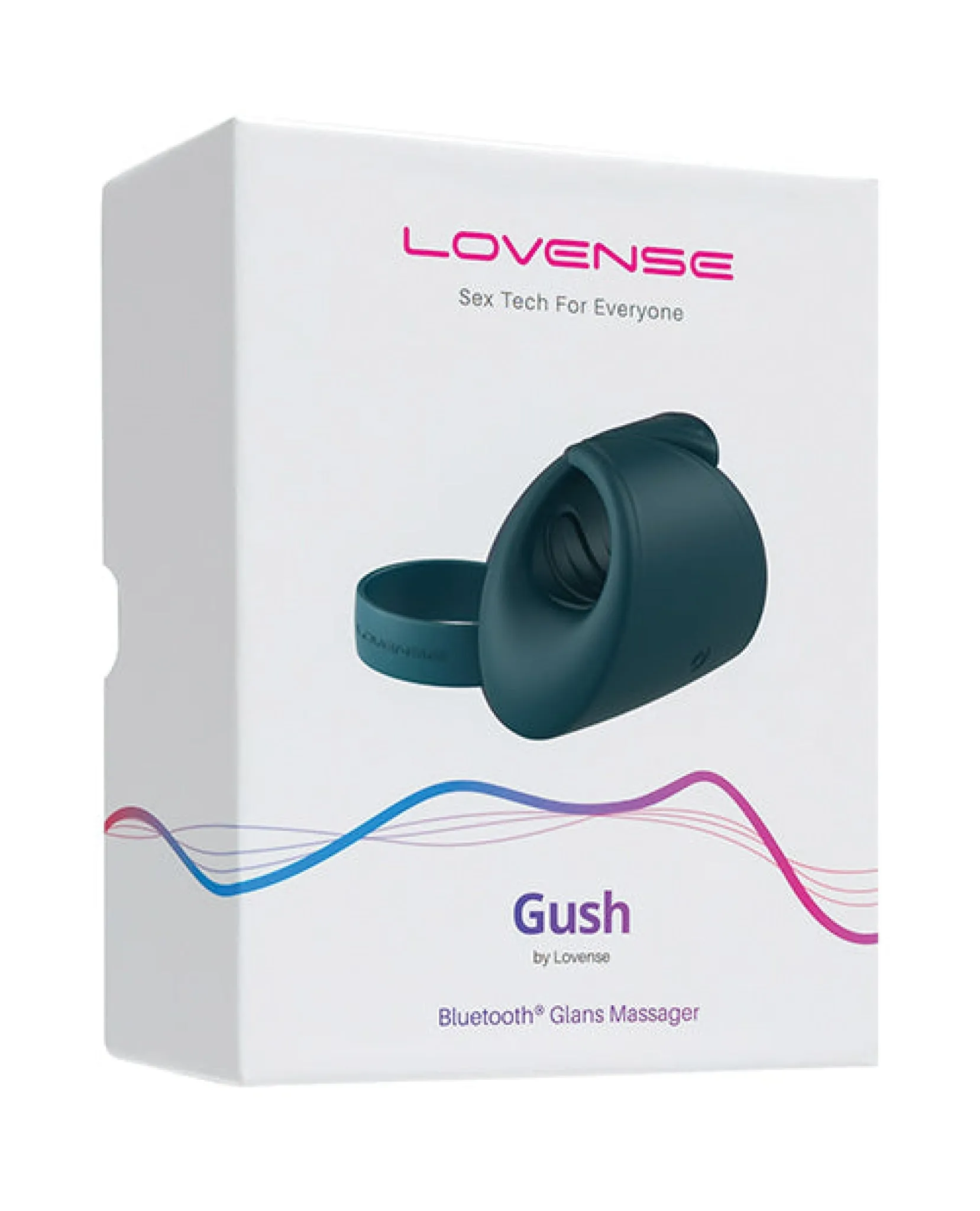 Lovense Gush Handsfree Masturbator - Teal: Ultimate Pleasure Reinvented