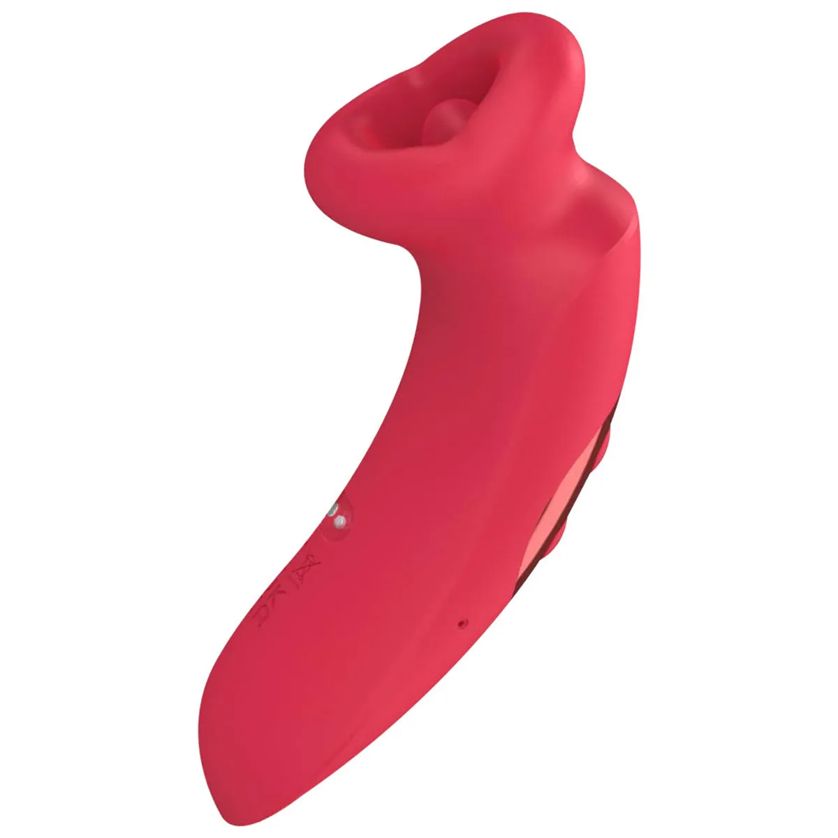 Mouth Oral Clit Stimulator - Tongue Licking Sucking Nipple Clitoral Vibrator Rose Toy