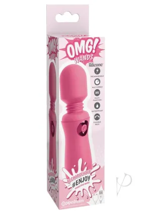 Omg Wands Enjoy Recharge Vibe Wand Pink