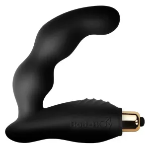 Rocks off Black Vibrating Prostate Massager with 7 Settings