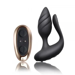 Rocks-Off Cocktail Remote Control Couples’ Vibe Black