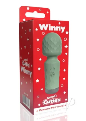 Vibrant Screaming O Cuties - Winny Green Mini Massager with Enhanced Features