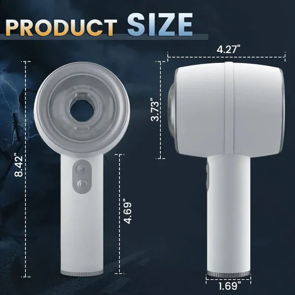 SilenceWave ProX - Telescopic Handheld Automatic Male Masturbator