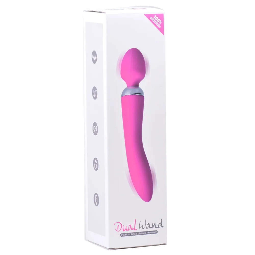 Sinful Regal 10-Speed Dual Super Strength Vibrator Wand Massager | Pink