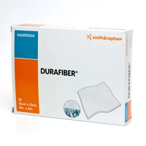 Smith & Nephew 66800560 Durafiber Gelling Fiber Dressing 10cm x 10cm