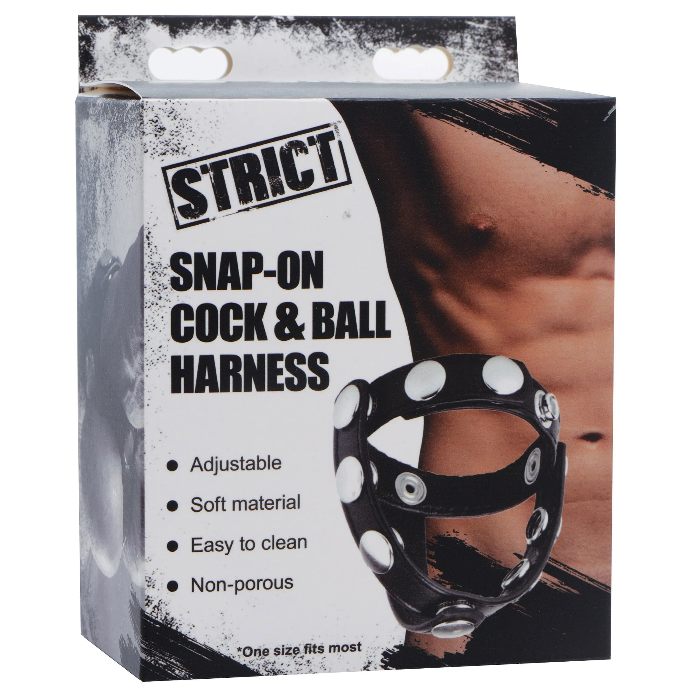 Snap-on Cock And Ball Harness